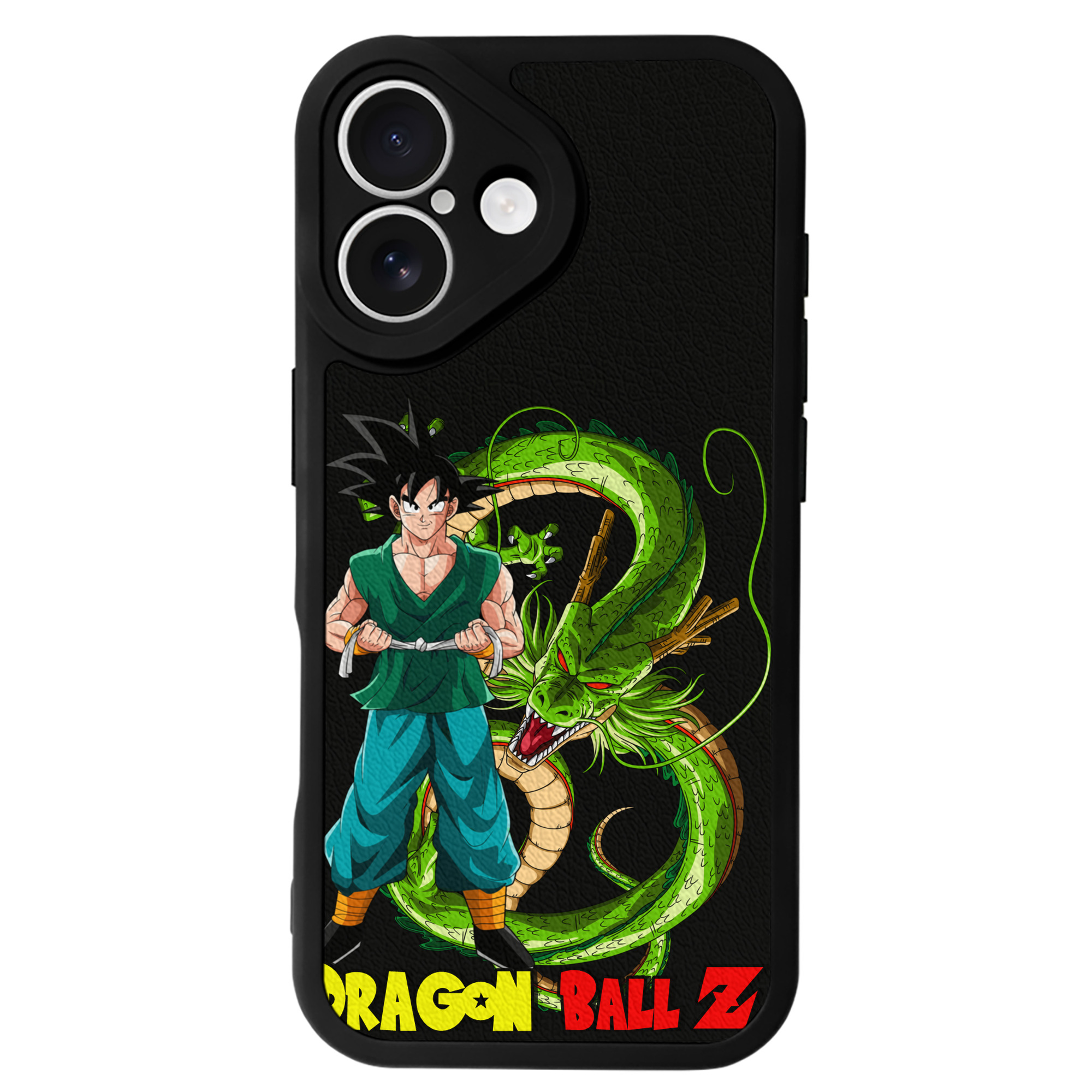 （画像用） ドラゴンボール 孫悟空（そん ごくう）Son Goku カカロット DRAGON BALL Kakarotto 【iPhone 16シリーズ対応】シリコンスマホケース（レザー調） 材質：シリコン